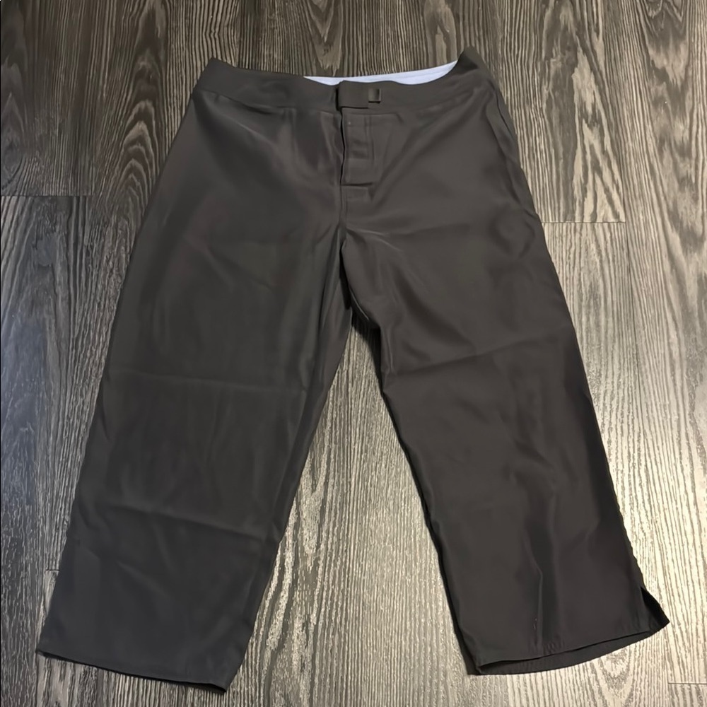 🍍 Patagonia Pataloha Hawaii Womens Mid Wash Flat Front Cropped Pants Size 10🍍